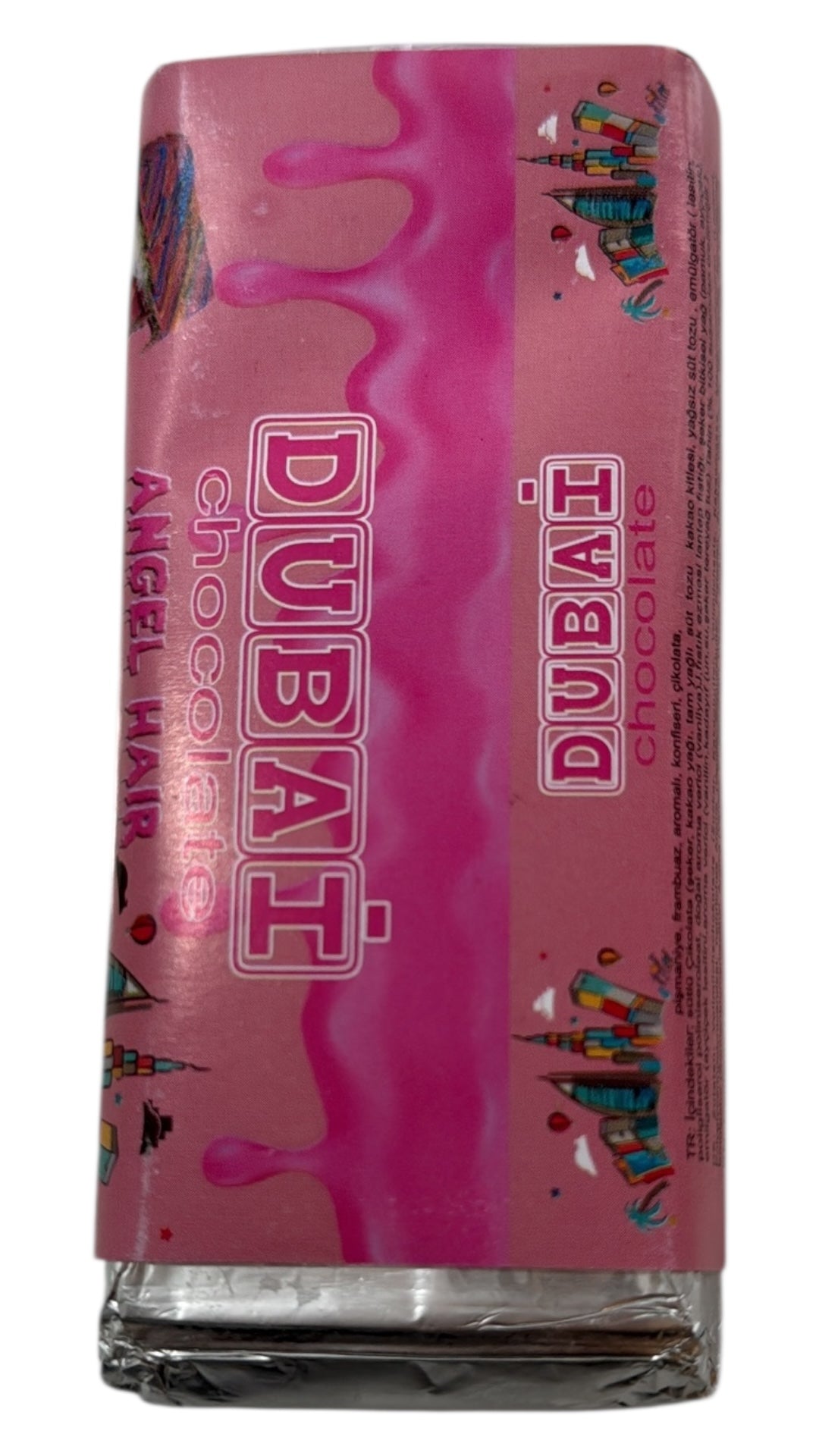 Dubai Angel Hair Chocolate – 75g Bar
