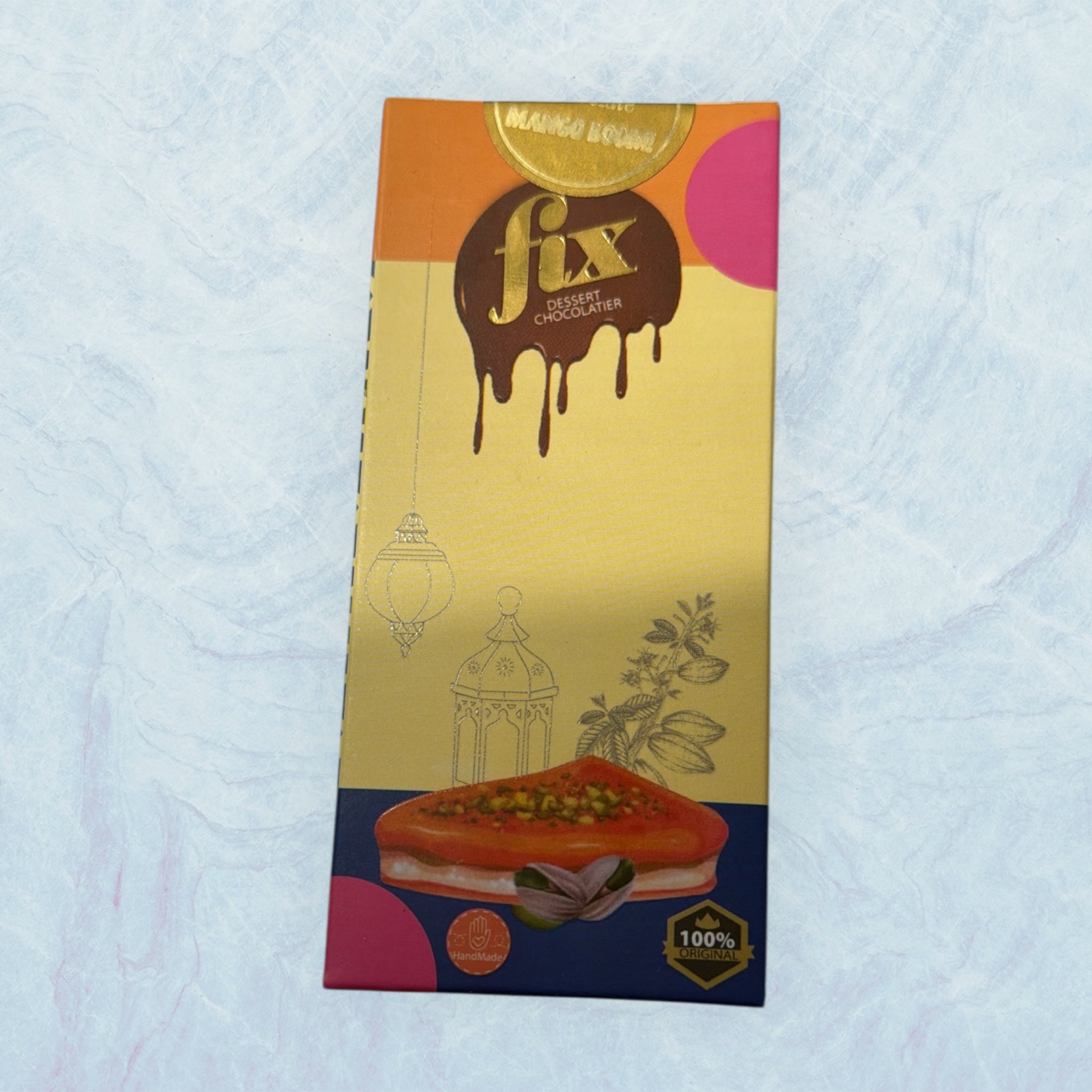 Fix Dubai Mango Boom Chocolate – 100g Bar